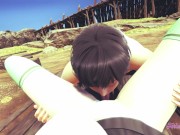 Kimetsu no Yaiba - POV Mitsuri cunilinngus & Boojob 4/16