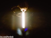 Kinky oral domination with rough blowjobs and ass licking on a private beach