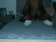 BIG BOOTY EBONY BOUNCING ON HARD DICK WITH NO REMORSE!!!! #WET 12/16