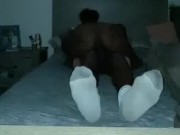 BIG BOOTY EBONY BOUNCING ON HARD DICK WITH NO REMORSE!!!! #WET 8/16