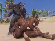 Wild Life / Tali with 2 Huge Furrie 2/16