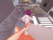 Rosaria getting fucked hard in spooning position. (Genshin Impact Hentai) 10/16