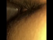 Dumped a quick load in this tinder slut (while she watches tik  One of my fwb. She loves my black cu 8/16