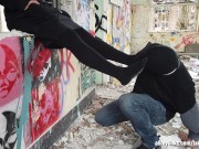 He Worship Her Black Stocking Feet 6/16