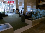 Stranded traveler finds herself in hotel sucking on a BBC starring Rory Knox 1/16