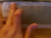 Waxing sissy buttcrack 8/16