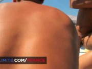 Hot brunette Charlotte have sex with 2 men 5/16