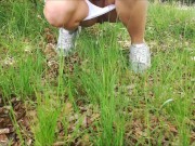 Publiczne sikanie żony po sesji zdjęciowej, Redmystery Isabel 12/16