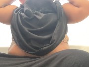 Ebony teacher strips down & rubs herself on lunch break 2/16