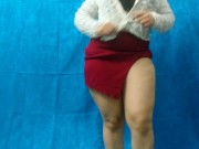 Big Ass Milf Secretary Showing Her Ass in a Virtual Meeting 12/16