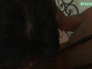 BIG BLACK COCK FUCKING BLACK ASIAN CHICK 4/16