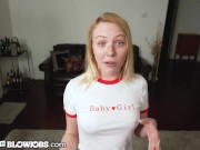 Dixie Lynn Surprises Step Dad With Amazing Blowjob - Blowpass 1/16