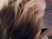 Ameture couple passionate blowjob and fuck CUM on her ass 8/16