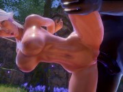 Hungry Sweet kitty cannot resist the BBC 3D 11/16