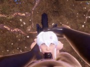 Hungry Sweet kitty cannot resist the BBC 3D 16/16