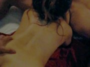 Mexicana Nalgona tatuada es follada por amigos del trabajo en trio 14/16