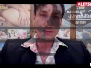 BumsBuero - Roxxy X Sexy German Blonde Hardcore Pussy Fuck In The Office - LETSDOEIT 1/16