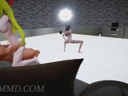 Misaka dancing and Misaki having sex - Hyolyn - Say My Name 1343 9/16