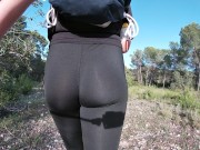 It was hard to inlay my fat ass in this tight leggings but they look so sexy on it 13/16