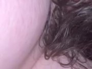 Look at all the cum in my mouth while I cum thinking about girls! 15/16