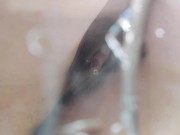 Nicoletta can't hold back and pisses on your face in a public garden - Wonderful upskirt pee 14/16