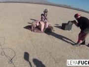 Leya takes a gold trophy up her ass 14/16