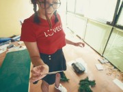 PandaVlog : tettona si fa riempire di sborra in una fabbrica abbandonata 10/16