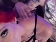 holding my friend's hair while she sucks off her man 8/16