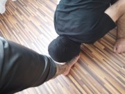 Foot Slave From The Wardrobe 6/16