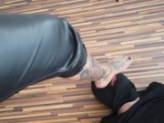 Foot Slave From The Wardrobe 9/16