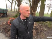 DeutschlandReport - Sina Deluxe Big Ass German Country Girl Intense Outdoor Fuck - AMATEUREURO 2/16