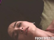 Sexy teen tied up and masturbating 11/16