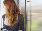 ADULT TIME - The Lesbian MILFs Next-door Take Turns On Lonely Housewife Kendra James 2/16