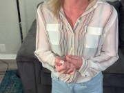 BLONDE NEEDS A JOB BAD! She'll do anything!! 2/16