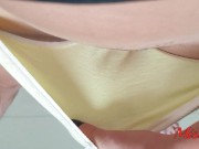 HD Innocent DIRTY YELLOW PANTY/Female POV 2/16