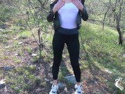 Passer offered to suck cock in the park with creampie 3/16