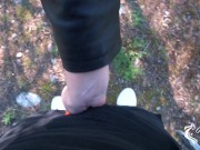 Passer offered to suck cock in the park with creampie 5/16