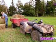 Banging Family - I Suprise My Sibling In a Outdoor Fuck! 1/16