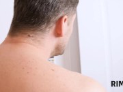 RIM4K Open-minded married couple invite a hotel worker for a rimjob 1/16