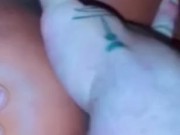 She suck that dick like she invented the dome Oral with the queen and king of interracial content 4/16