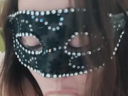 Smeared with saliva while playing with a friend in a deep throat 5/16