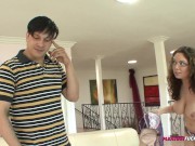 GORGEOUS VOLUPTUOUS MILF PLAYING WITH BIG DICK 2/16