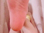 Littlemuslim's Playing With Her Pretty Feet 6/16