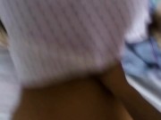 Pareja amateur de secundaria después de clases, cogiendo a escondidas 2/16