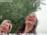 Ava Moore - Baisées par 2 Blacks dans les bois avec une milf - PORNO REALITE 11/16