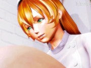 Nurse Iris from Mega Man X DiVE and Marty know how to get their guys going 12/16