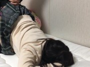 個撮【ロリ巨乳】18歳危険日に無許可中出し膣内射精をキメて妊娠させる。おまんこから溢れ出てくる逆流精液がエロい。。 8/16