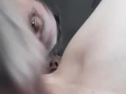 My pussy gets eaten, then ass and pussy get finger fucked and licked 7/16