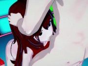 Girlfriend deep throating cock and swallowing cum on stage - Friday Night Funkin Hentai 13/16