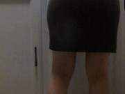 Desperate pee while doing the dishes 8/16